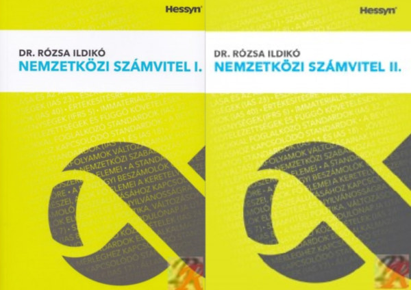 Dr. R�zsa Ildik� - Nemzetk�zi sz�mvitel I-II. (2 k�tet)