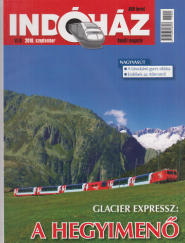 T. Hmori Ferenc  (szerk.) - Indhz - Vasti magazin 2010. szeptember (VI/9.)