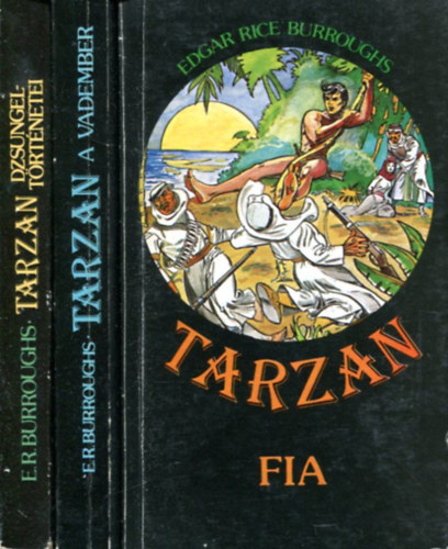 E. R. Burroughs - 3 db Tarzan ktet