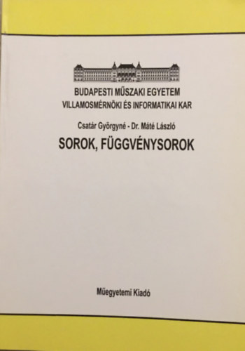 Csatár-Máté - Sorok, függvénysorok