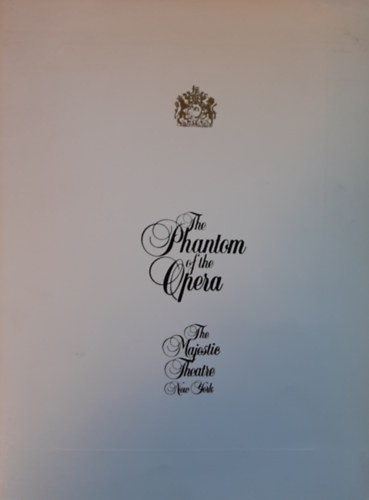 The Phantom of the Opera - The Majestic Theatre, New York (katalógus)