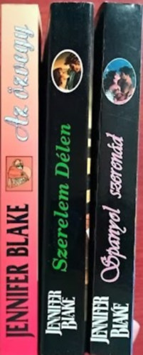 Jennifer Blake - 3 db-os romantikus knyvcsomag (Az zvegy / Szerelem dlen / Spanyol szerend)