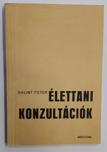 B�lint P�ter - �lettani konzult�ci�k