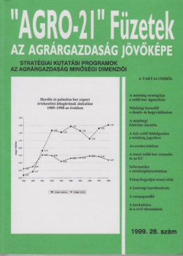 Csete L�szl� - ,,AGRO-21,, F�zetek 1999.28.sz�m