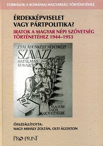 Nagy Mihly Zoltn; Olti goston - rdekkpviselet vagy prtpolitika?