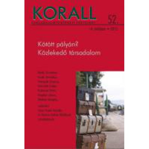 Korall T�rsadalomt�rt�neti Foly�irat 2013/52
