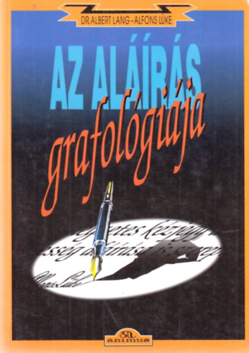 Dr. Albert Lang; Alfons Lke - Az alrs grafolgija