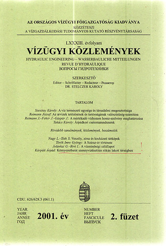 Vzgyi Kzlemnyek 2001/2