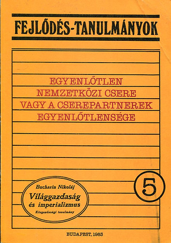 Budapest - Egyenltlen nemzetkzi csere vagy a cserepartnerek... (felj.tan. 5.)