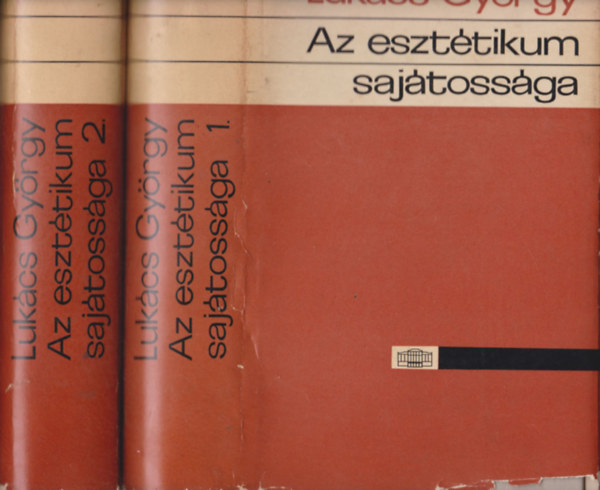 Lukács György - Az esztétikum sajátossága I-II.