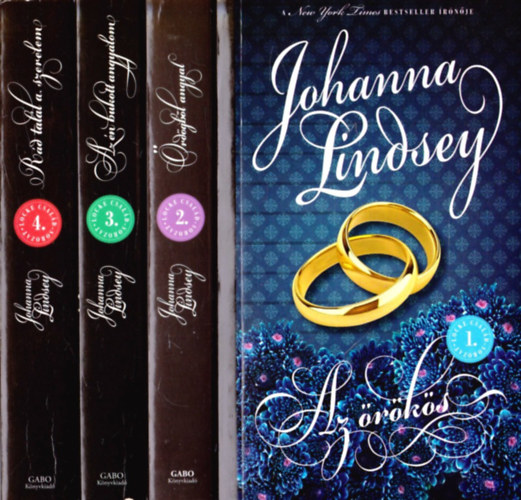 Johanna Lindsey - Locke csal�d I - IV. - R�d tal�l a szerelem - Az �n bukott angyalom - �rd�gb�l angyal - Az �r�k�s