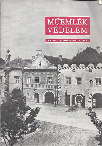 Memlk vdelem - 1976. XX. vf. 4. szm