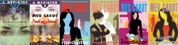 Jenny Carroll  (Meg Cabot) - A medi�tor 1-6.:Suzie �s a szerelmes k�s�rtet + "Mondd meg a V�r�snek!" + Karambol + A legs�t�tebb �ra + Vesz�lyes h�romsz�g + Virradat