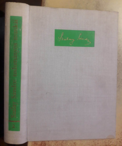 Szalay Sándor tudományos munkái 2.