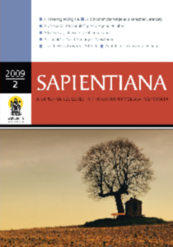 Sapientiana 2009/2.