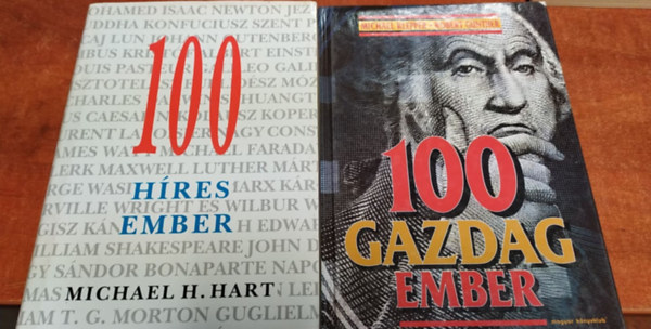 Michael Klepper, Robert Gunther Michael H. Hart - 100 h�res ember + 100 gazdag ember