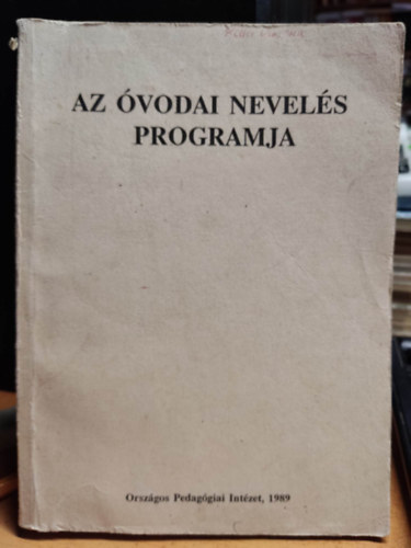 Országos Pedagógiai Intézet - Az óvodai nevelés programja
