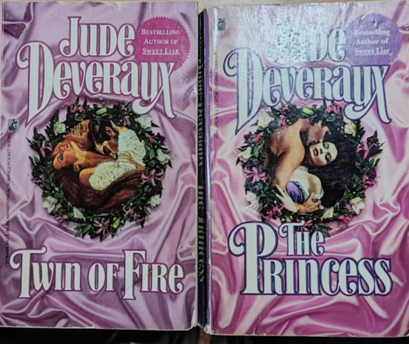 Jude Deveraux - 2 db Jude Deveraux: Twin of Fire + The Princess