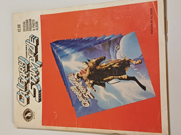 Több szerző - Calgary Stampede 1975 Hivatalos rodeó program és fotó album.