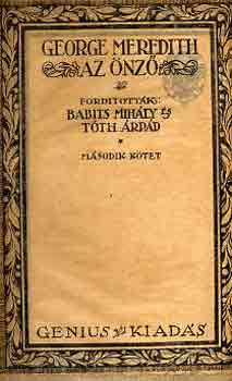 George Meredith - Az �nz� I-II.