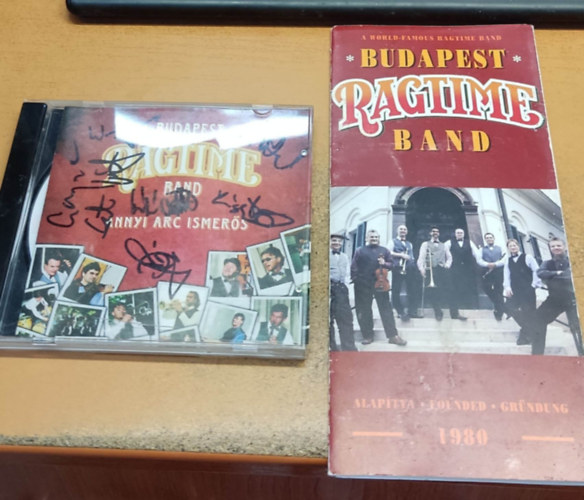Budapest Ragtime Band - Budapest Ragtime Band, krtya + CD lemez