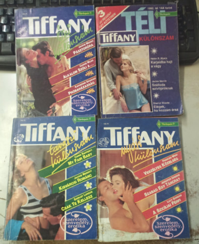 Jackie Merrit - Tiffany 1992. 1-4 (tavasz,nyár,ősz,tél) különszámok (My far baby, karjaidba hajt a vágy, Pásztoróra, Veszélyes közelség)