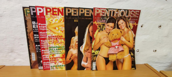 Penthouse magazincsomag 2002-2003