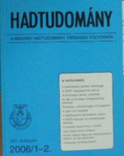 Hadtudom�ny 2006/1-2.