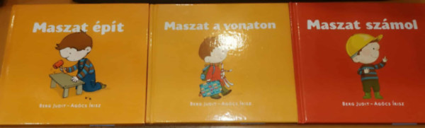Berg Judit - Agcs risz - 3 db Maszat: Maszat a vonaton + Maszat pt + Maszat szmol