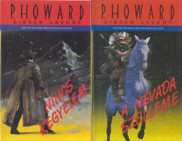 Rejt� Jen�  (Gibson Lavery-P. Howard) - 2 db. kalandreg�ny (Nincs kegyelem + A Nevada szelleme)