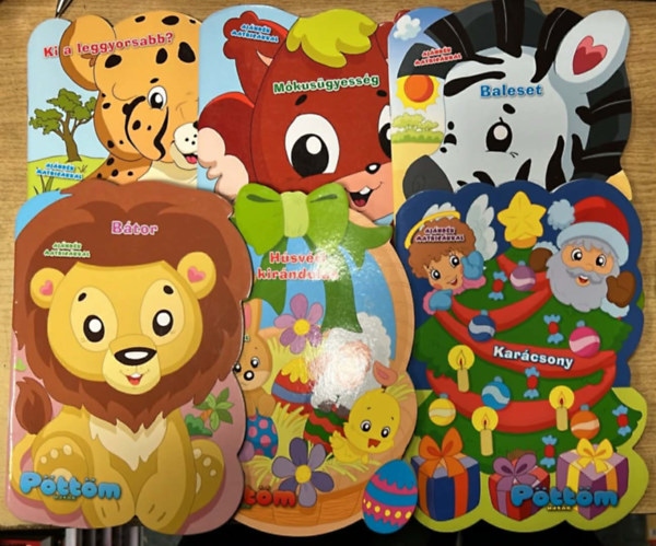 6 db P�tt�m �js�g: B�tor, H�sv�ti kir�ndul�s, Kar�csony, Baleset, M�kus�gyess�g, Ki a leggyorsabb?