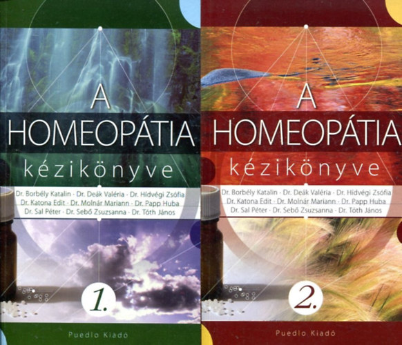 De�k, H�dv�gi, Katona... Borb�ly - A homeop�tia k�zik�nyve I-II.