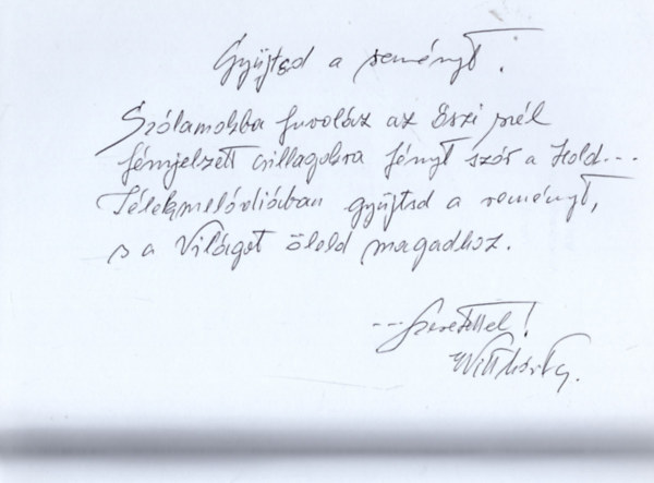 Witt Márta - A csend melegében