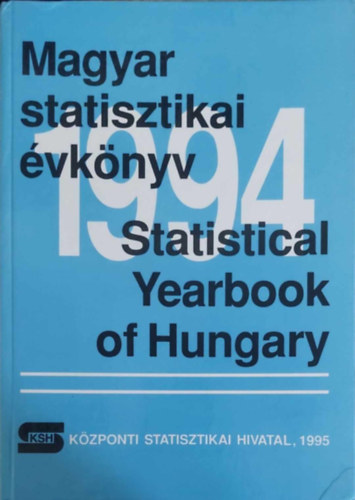 Magyar Statisztikai �vk�nyv 1994