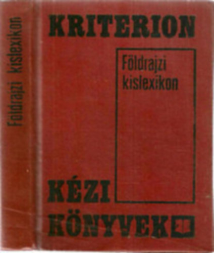 Dr. Tulogdi-Madar�sz-Bal�sz - F�ldrajzi kislexikon