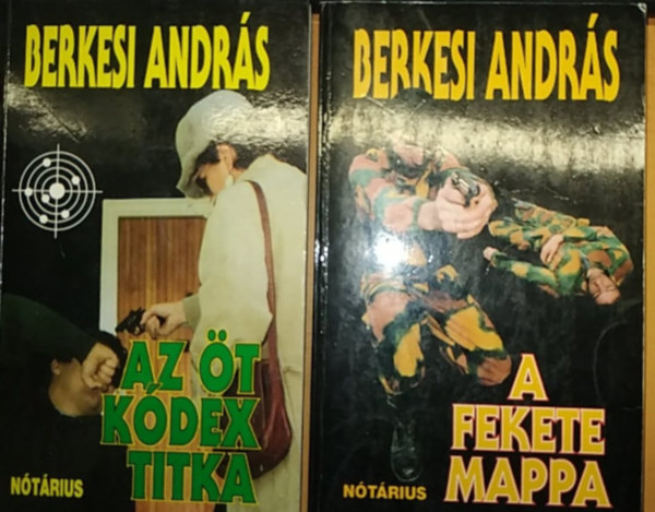 Berkesi Andr�s - A fekete mappa + Az �t k�dex titka (2 k�tet)