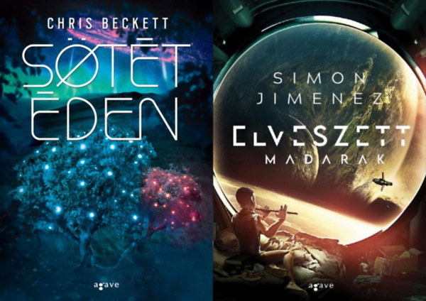 Simon Jimenez Chris Beckett - 2 db sci-fi regény: Sötét Éden + Elveszett madarak