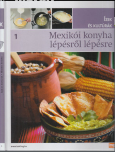 3 db knyv az zek s kultrk sorozatbl: Mexiki konyha lpsrl lpsre (zek s kultrk 1.)+ Francia konyha lpsrl lpsre (zek s kultrk 2.)+ Nmet-osztrk konyha lpsrl lpsre - zek s kutrk 9.) 3
