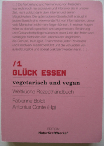 Glck Essen vegetarisch und vegan