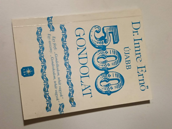 Dr. Imre Ern - jabb 500 gondolat