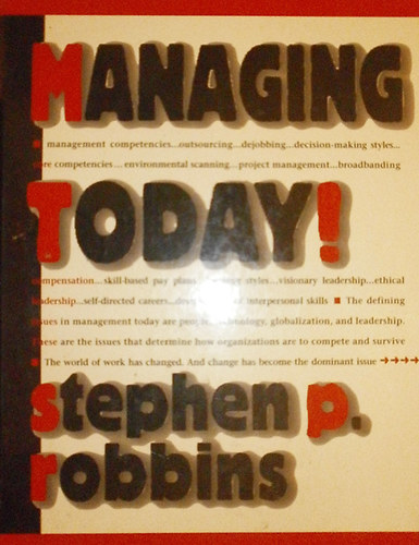 Stephen P. Robbins - Managing Today!