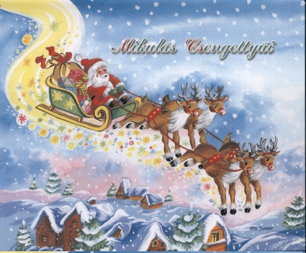 Kusovszky Bea - Mikulás csengettyűi (térbeli mesekönyv)