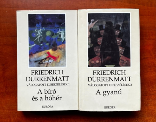 F. D�rrenmatt - V�logatott elbesz�l�sek I-II. (A b�r� �s a h�h�r, A gyan�)