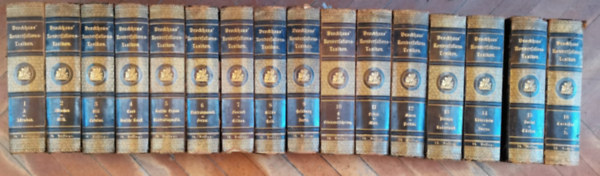 F. A. Brockhaus - Brockhaus' Conversations lexikon 1-16 ktet, 1894. XIV. tdolgozott kiads