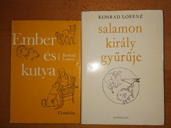 Konrad Lorenz - 2 m� Konrad Lorenzt�l: Ember �s kutya, Salamon kir�ly gy�r�je