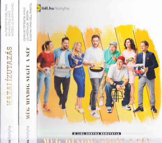 Hazai ízutazás + Még mindig segít a séf (2 db)