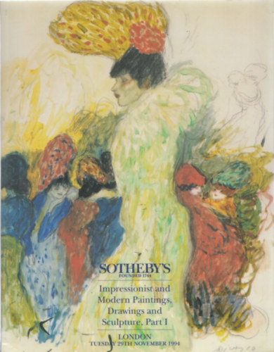 Sotheby's London - Impressionist and Modern Paintings, Drawings and Sculpture Part I. (29. november 1994.)