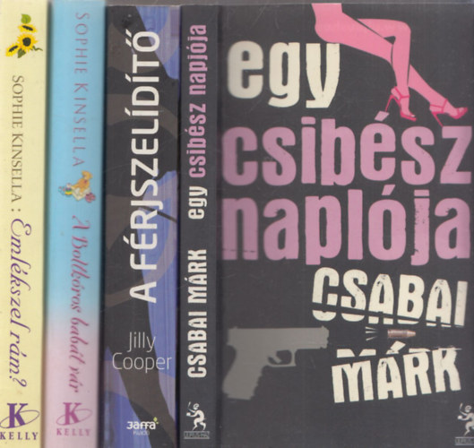 4db romantikus regény: Egy csibész naplója + A férjszelidítő + A Boltkóros babát vár + Emlékszel rám?