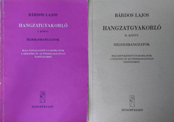 Bárdos Lajos - Hangzatgyakorló I-II.