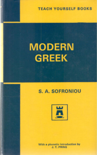 S. A. Sofroniou - Modern Greek (Teach YourselfBooks)